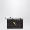 Bottega Veneta Andiamo Clutch In Fondant Colour In Brown