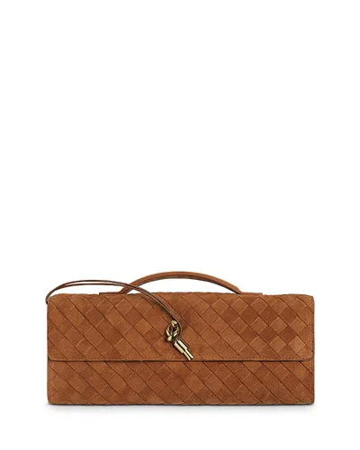 BOTTEGA VENETA ANDIAMO CLUTCH IN SUEDE