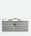 Bottega Veneta Long Andiamo Clutch In Sterling