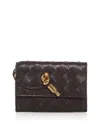 Bottega Veneta Andiamo Slip Intrecciato Leather Zip Card Case
