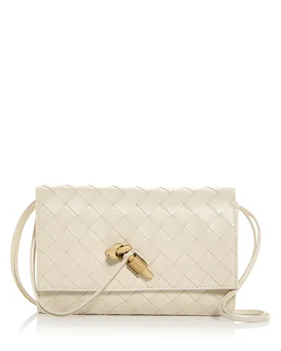 Bottega Veneta Andiamo Intrecciato Leather Crossbody Bag