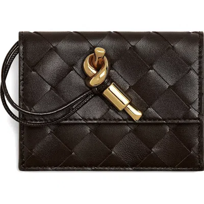 Bottega Veneta Andiamo Intrecciato Leather Slim Card Case