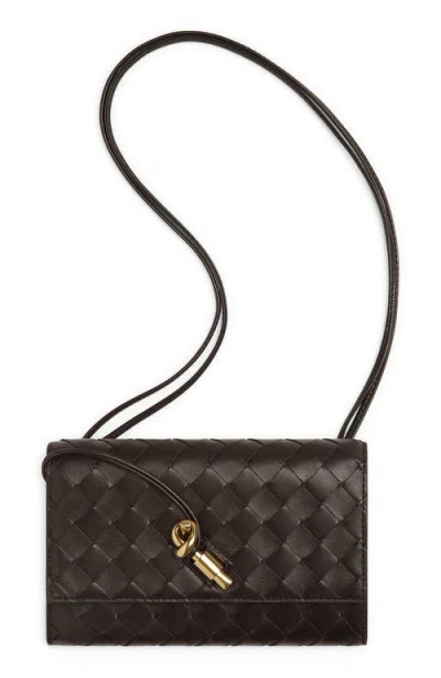 Bottega Veneta Andiamo Intrecciato Leather Slim Shoulder Bag