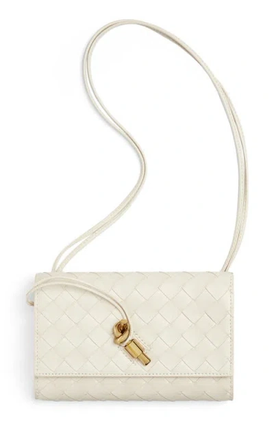 Bottega Veneta Andiamo Intrecciato Leather Slim Shoulder Bag