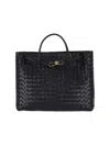 Bottega Veneta 'andiamo' Large Tote Bag In Black  
