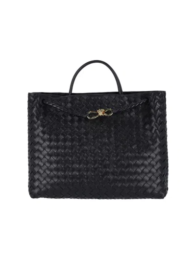 Bottega Veneta 'andiamo' Large Tote Bag In Black  