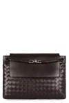 Bottega Veneta Andiamo Leather Messenger Bag