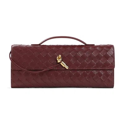 Bottega Veneta Andiamo Long Intreccio Clutch Women