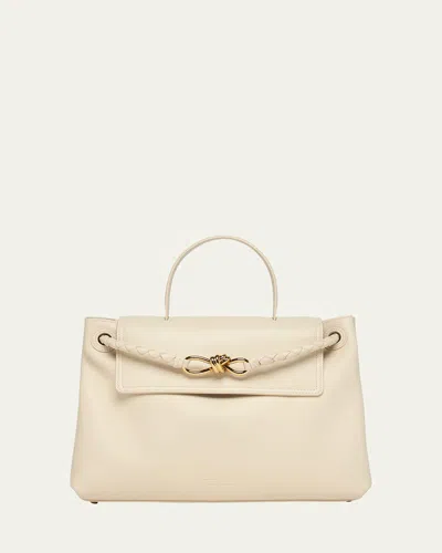 Bottega Veneta Andiamo Medium Leather Top-handle Bag