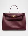 Bottega Veneta Womens Barolo-m Brass Ciao Ciao Medium Leather Top-handle Bag In Barolo