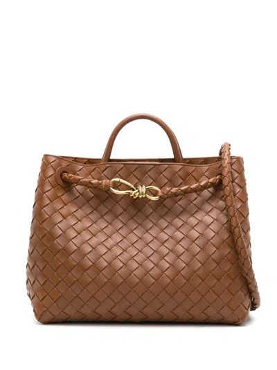 Bottega Veneta Brown Medium Andiamo Tote