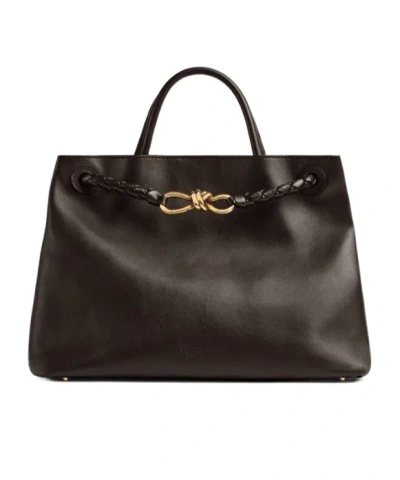 Bottega Veneta Medium Andiamo In Black