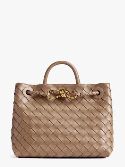 Bottega Veneta Andiamo Media In Brown