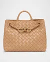 Bottega Veneta Andiamo Small Leather Top-handle Bag