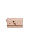 Bottega Veneta Andiamo Zipper Card Bag In Nude