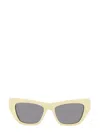 Bottega Veneta Angle Sunglasses In Neutral