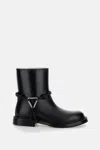 Bottega Veneta James Ankle Boots Featuring Decorative Hardware In Black