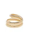 Bottega Veneta Annular Ring In Yellow