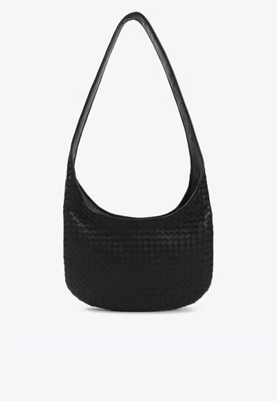 Bottega Veneta Archive Hobo Shoulder Bag In Black
