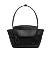 Bottega Veneta Knitted Handbag In Black