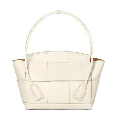Bottega Veneta Arco Handbag In Neutral