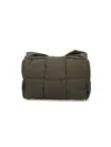 Bottega Veneta "arco Padded"medium Crossbody Bag In Green