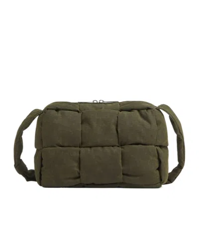 Bottega Veneta Arco Medium Crossbody Bag In Green