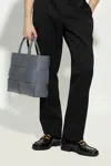 Bottega Veneta ‘arco Medium' Shopper Bag In Grey