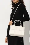 Bottega Veneta ‘arco Mini' Shopper Bag In White