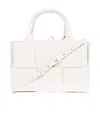 Bottega Veneta Arco Mini Shoulder Bag In White