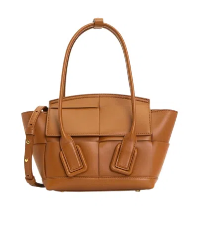 Bottega Veneta Arco Single-shoulder Bag In Brown