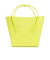 Bottega Veneta Arco Tote Bag In Yellow