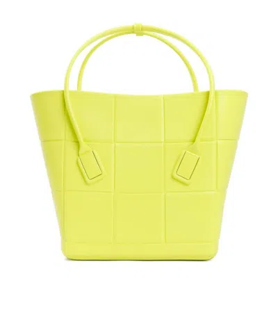 Bottega Veneta Arco Tote Bag In Yellow