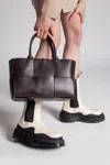 Bottega Veneta ‘arco Tote Small' Hand Bag In Brown