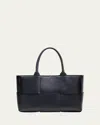 Bottega Veneta Arco Tote Handbag In Space-gold