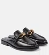 Bottega Veneta Astaire Leather Loafers In Black