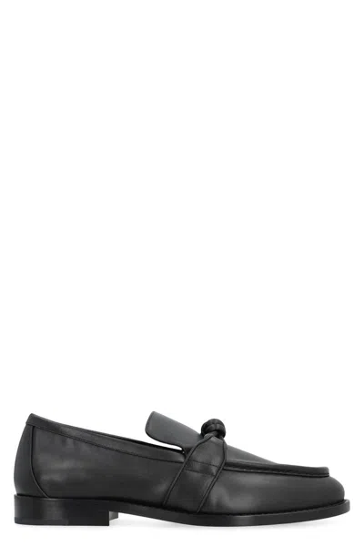 BOTTEGA VENETA BOTTEGA VENETA ASTAIRE LEATHER LOAFERS