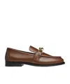 Bottega Veneta Astaire Knot Leather Loafers In Brown
