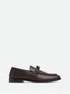 Bottega Veneta Astaire Knot-detailed Leather Loafers In Brown