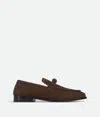Bottega Veneta Round Head Loafer Shoes In Fondant