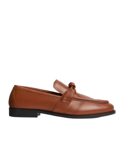 BOTTEGA VENETA BOTTEGA VENETA ASTAIRE KNOT DETAILED LOAFERS