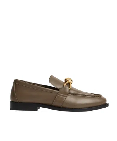 Bottega Veneta Astaire Loafer Shoes In Pinecone