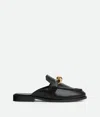 Bottega Veneta Astaire Knot Leather Loafer Mules In Black