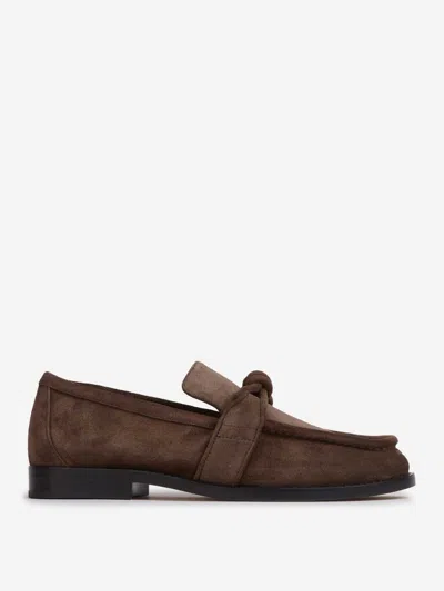 Bottega Veneta Astaire Loafers In Brown