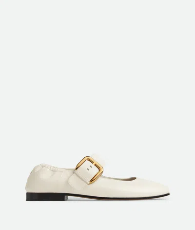 Bottega Veneta Astaire Mary-jane Ballerina In White