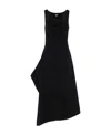 Bottega Veneta Stretch Cotton Mini Dress For Women In Black