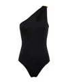 Bottega Veneta Cutout One-shoulder One-piece Swimsuit In Black