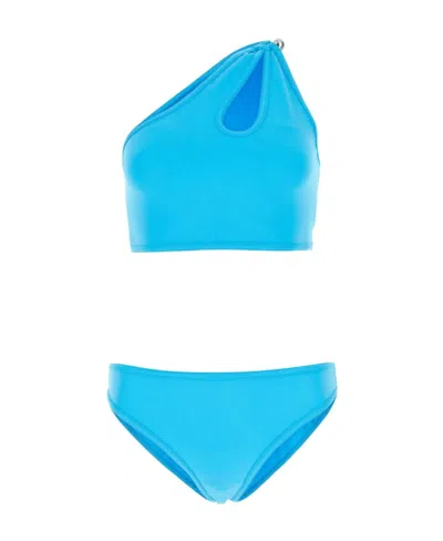 BOTTEGA VENETA BOTTEGA VENETA ASYMMETRIC TOP BIKINI SET