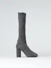 Bottega Veneta Atomic Knit Boots In Charcoal