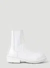 Bottega Veneta Fireman Chelsea Ankle Boot In White